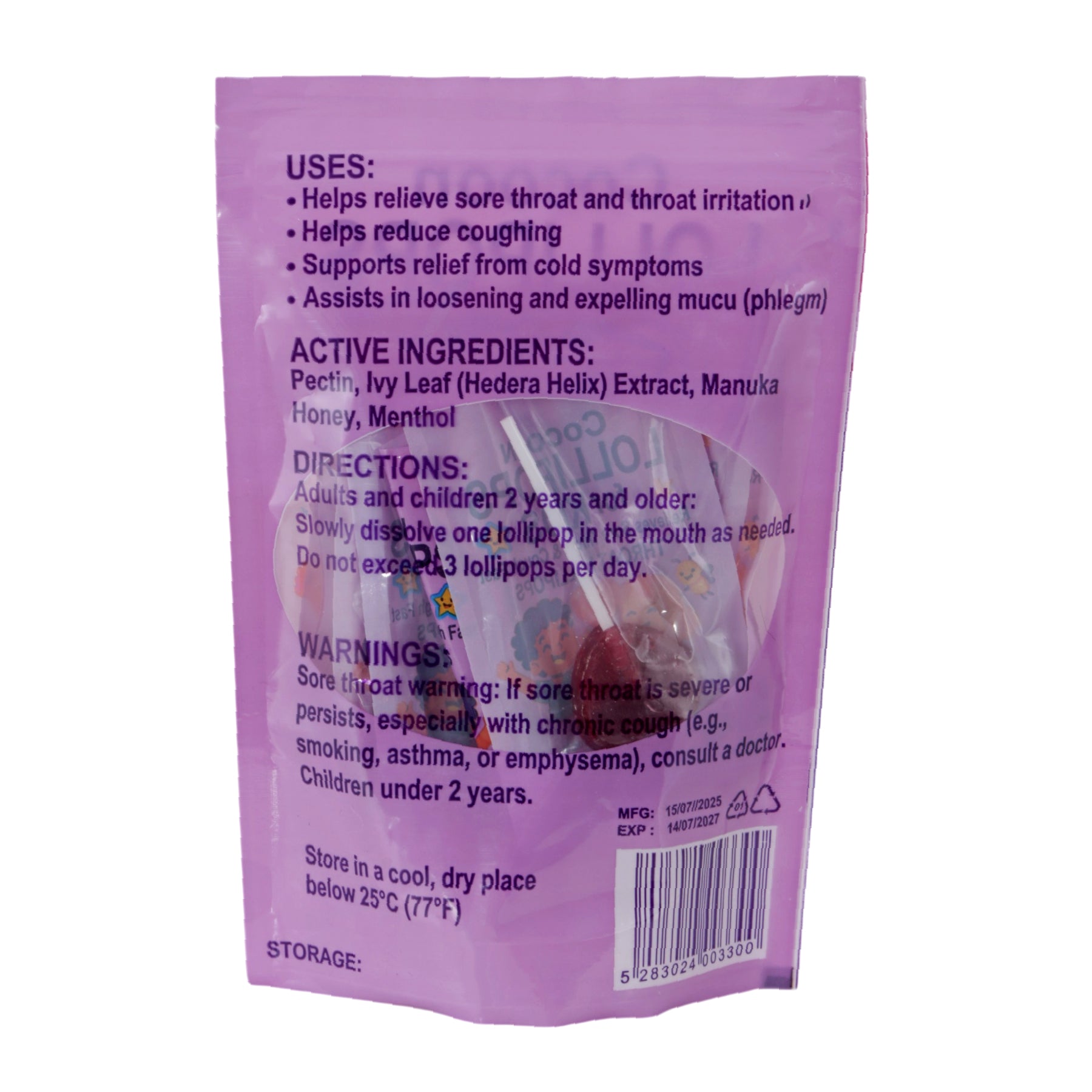 Cocoon Lollipops for Kids